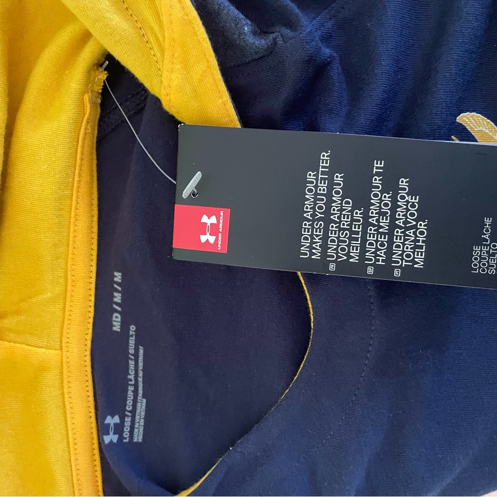 NWT Women’s Under Armour US Navy Logo Hoodie - Picture 8 of 9